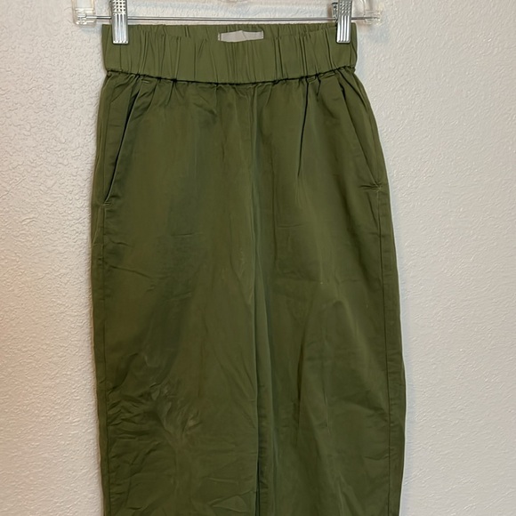 Everlane Easy Pant Green Size 00 - Picture 6 of 8